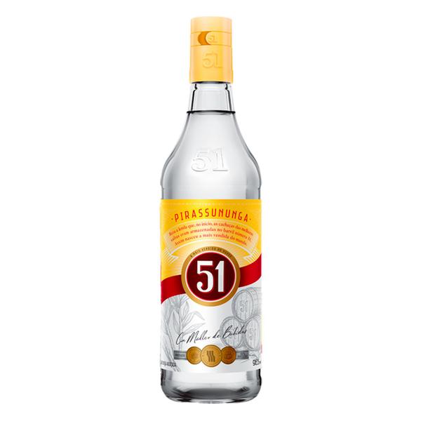 Imagem de Cachaça Aguardente 51 Garrafa 965ml 12 Unidades