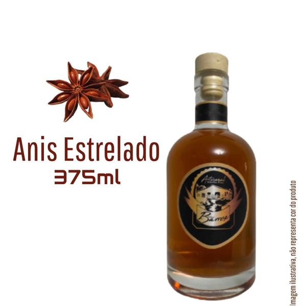 Imagem de Cachaça Artesanal de anis estrelado - Grasso 375ml