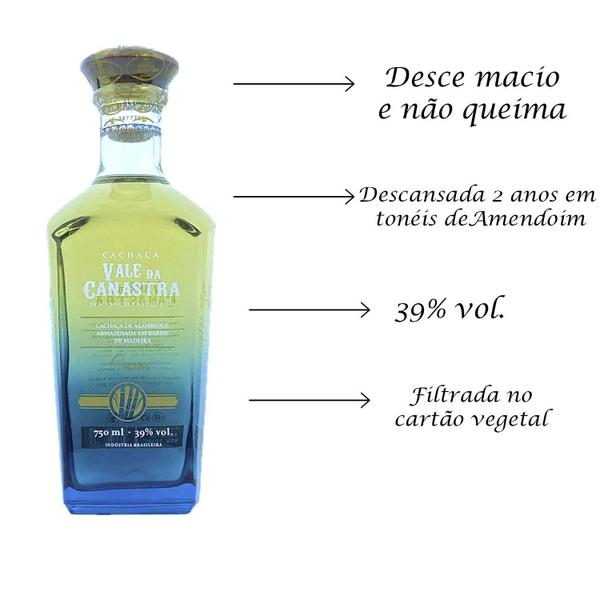 Imagem de Cachaça Artesanal Imperial Blue 750 Ml  Vale Da Canastra