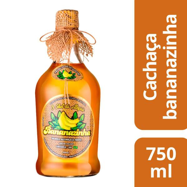 Cachaça Bananazinha Artesanal 900ml Imagem de Cachaça Bananazinha Artesanal 900ml