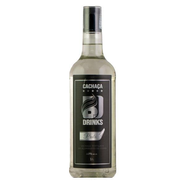 Imagem de Cachaça bj drinks prata 1000ml