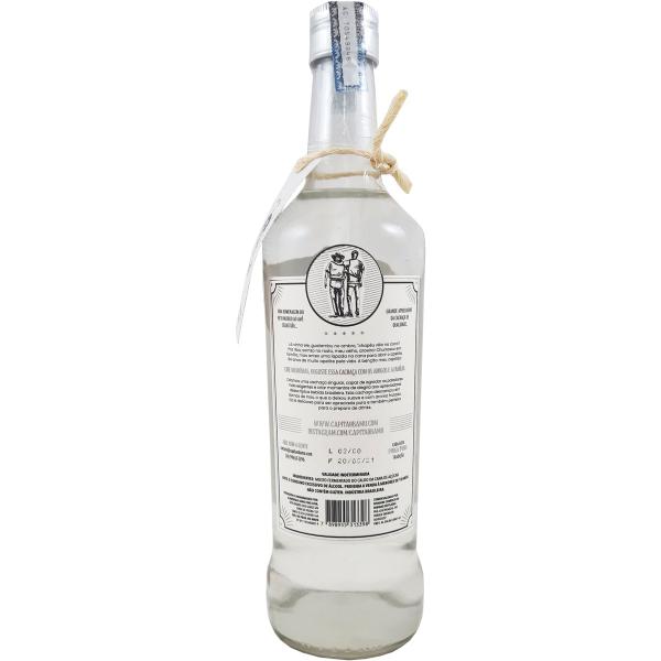 Imagem de Cachaça Capitão Bamú Prata 670ml