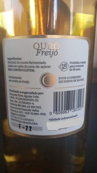 Imagem de Cachaça Capueira Ouro Freijó 700ml 38% Vol.