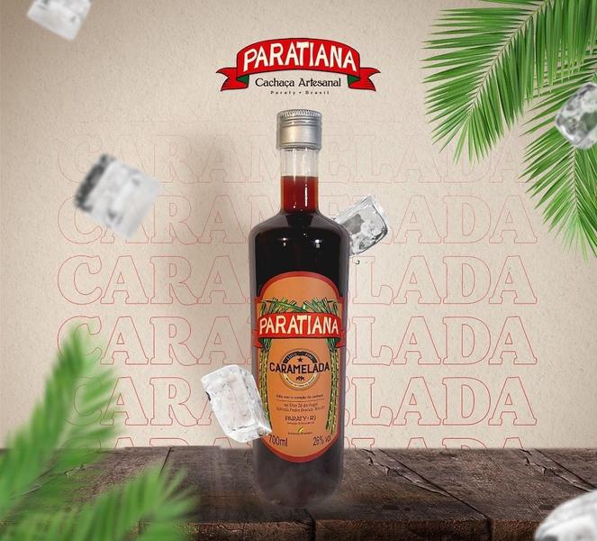 Cachaça Caramelada Paratiana 700 ml Artesanal Antiga Alambique Premium Gourmet Doce Qualidade Paraty Especial Imagem de Cachaça Caramelada Paratiana 700 ml Artesanal Antiga Alambique Premium Gourmet Doce Qualidade Paraty Especial