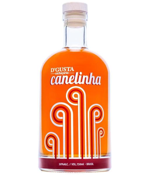 Imagem de Cachaça D'Gusta Canelinha 750ml - Suave Sabor de Canela