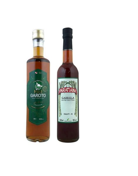 Imagem de Cachaça De Jambu Meu Garoto + Gabriela Cravo E Canela 500ml