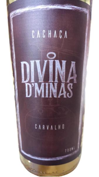 Imagem de Cachaça Divina DMinas Carvalho 700ml 40% Vol.