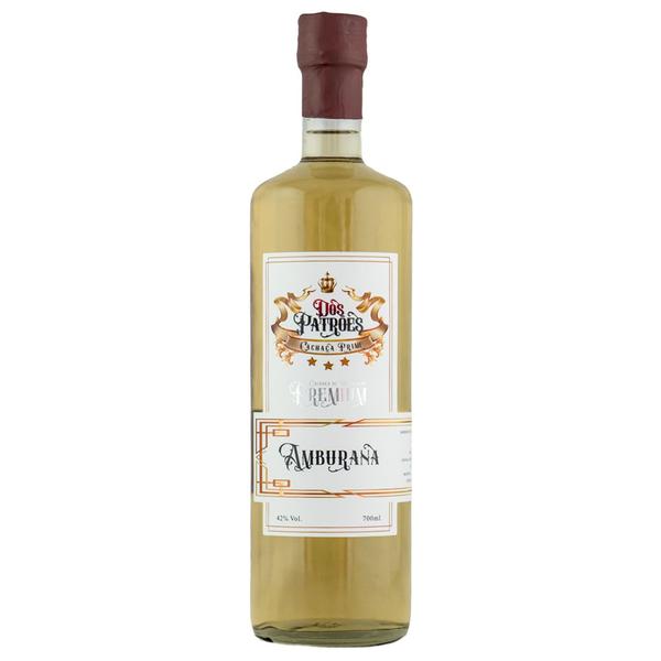 Cachaça dos patrões amburana 700ml Imagem de Cachaça dos patrões amburana 700ml