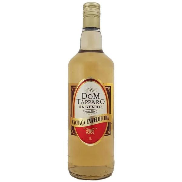 Imagem de Cachaça Dourada Em Tonel De Carvalho 1L - Dom Tapparo