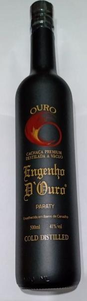 Imagem de Cachaça Engenho D'Ouro Premium Ouro Destilada A Vácuo 500ml