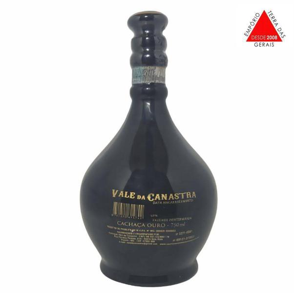 Imagem de Cachaça Especial Cerâmica Aladim Preta Vale da Canastra 750ml