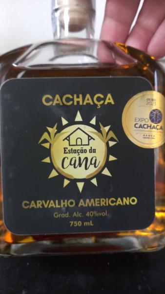 Imagem de Cachaça Estação da Cana Carvalho Americano 750ml 40% Vol.