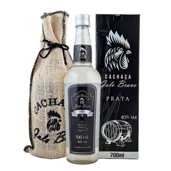 Imagem de Cachaça galo bravo prata 700ml