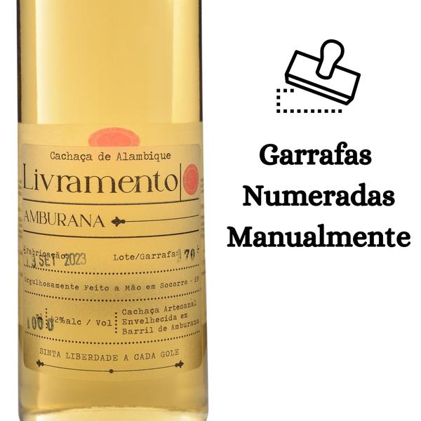 Imagem de Cachaça Livramento Amburana Premium 1 Litro