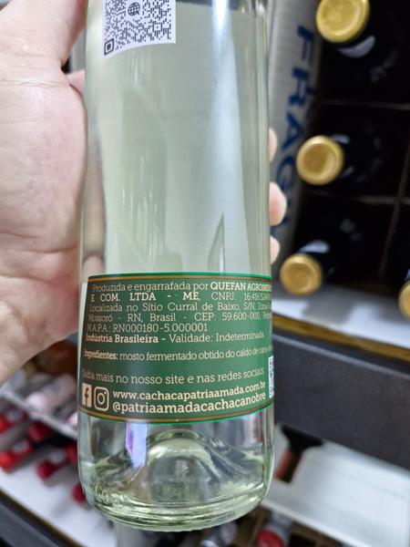 Imagem de Cachaça Pátria Amada Prata - 500ml