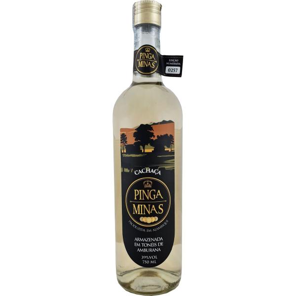 Imagem de Cachaça Pinga Minas Amburana 750ml