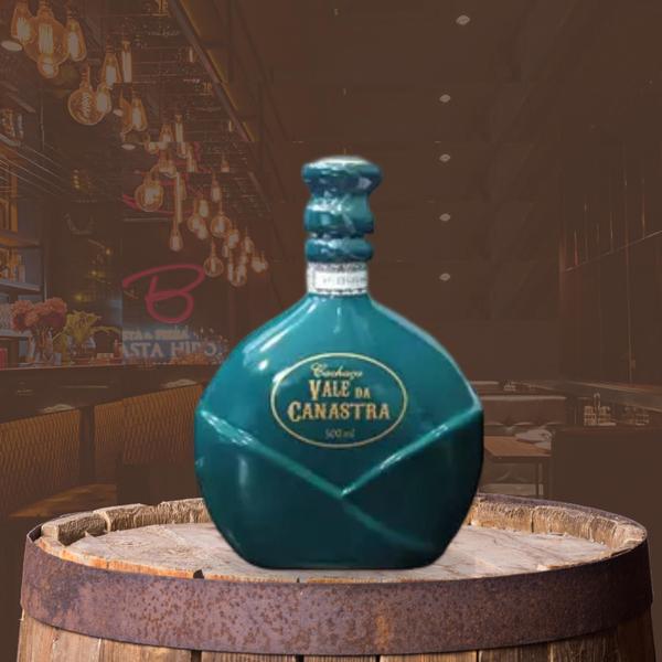 Imagem de Cachaça Porcelana Cantil Green Vale Da Canastra 600ml