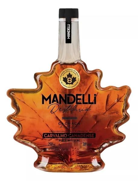 Imagem de Cachaça Premium Mandelli Maple 250ml 38% Origem Brasil