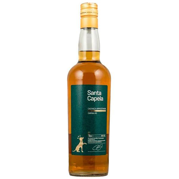 Imagem de Cachaça Santa Capela Armenada Em Carvalho Garrafa 700Ml