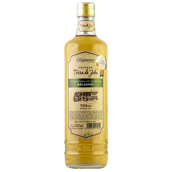 Imagem de Cachaça terra do zebu bálsamo 700ml