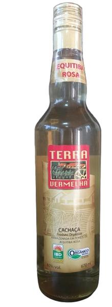 Imagem de Cachaça Terra Vermelha Jequitibá Rosa 670ml 40% Vol. (Orgânica) +Amadeirada