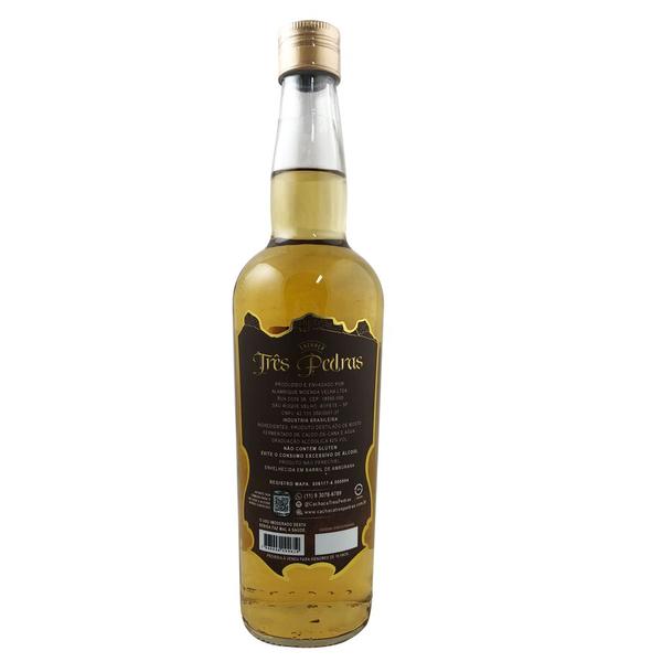 Imagem de Cachaça três pedras amburana 700ml