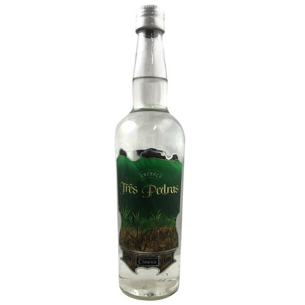 Cachaça três pedras prata 700ml Imagem de Cachaça três pedras prata 700ml