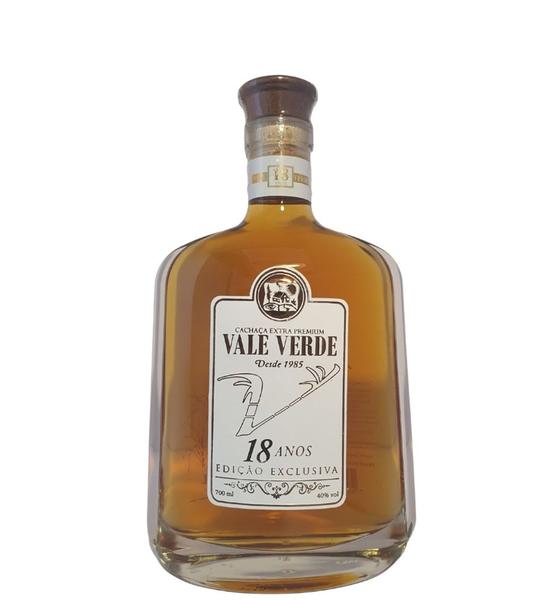 Imagem de Cachaça Vale Verde Extra Premium 18 Anos 700 Ml - Edição Exc