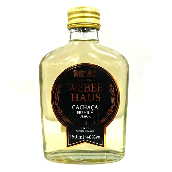 Imagem de Cachaça Weber Haus Premium Black 3 Anos 40% vol - 160ml