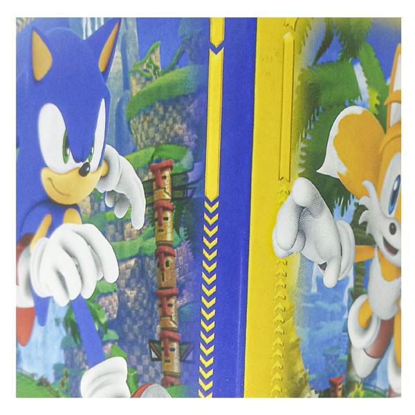 Imagem de Cachepot de Papel Pequeno Sonic Hedgehog 9cm 4 Unidades - Regina