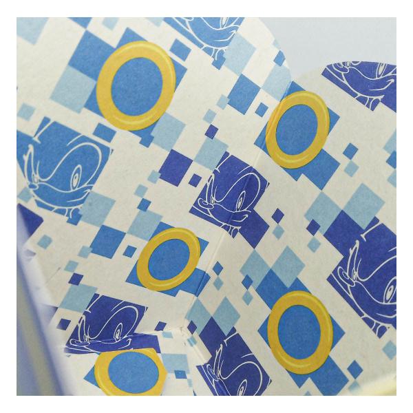 Imagem de Cachepot de Papel Sonic Hedgehog  Pequeno - 4 Unidades