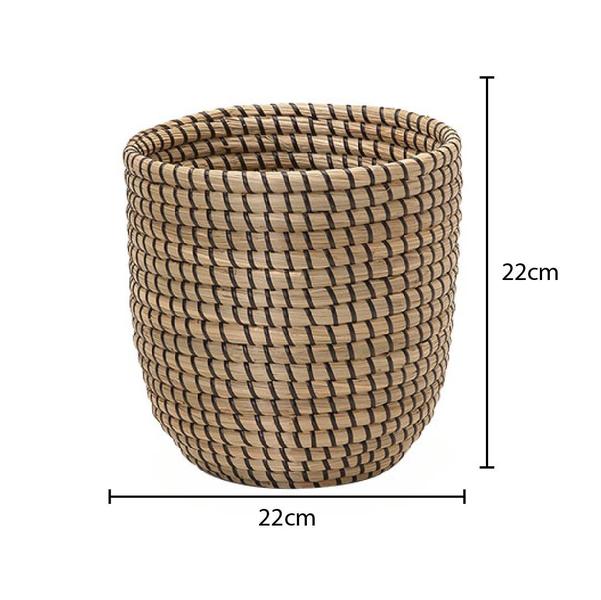 Imagem de Cachepot Decorativo Em Fibra Natural Cestos Decoração