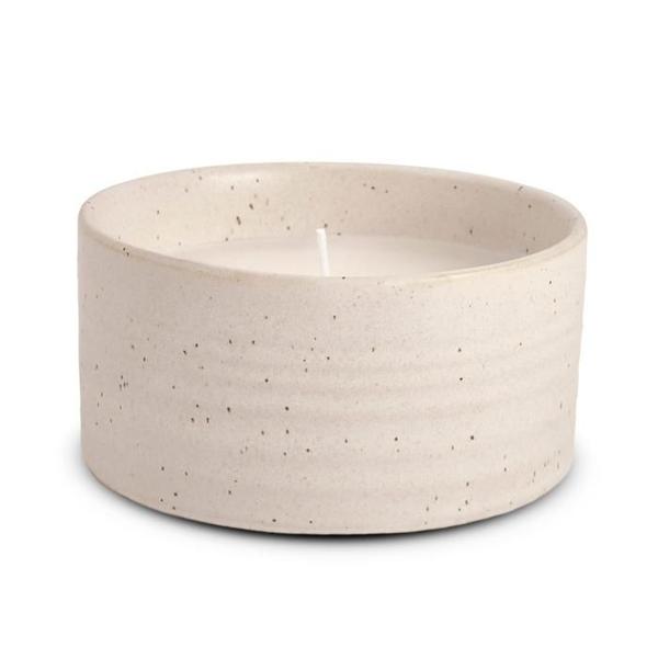 Imagem de Cachepot porta-velas em ceramica bege mart