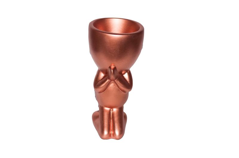 Imagem de Cachepot Vaso Robert bronze 6158