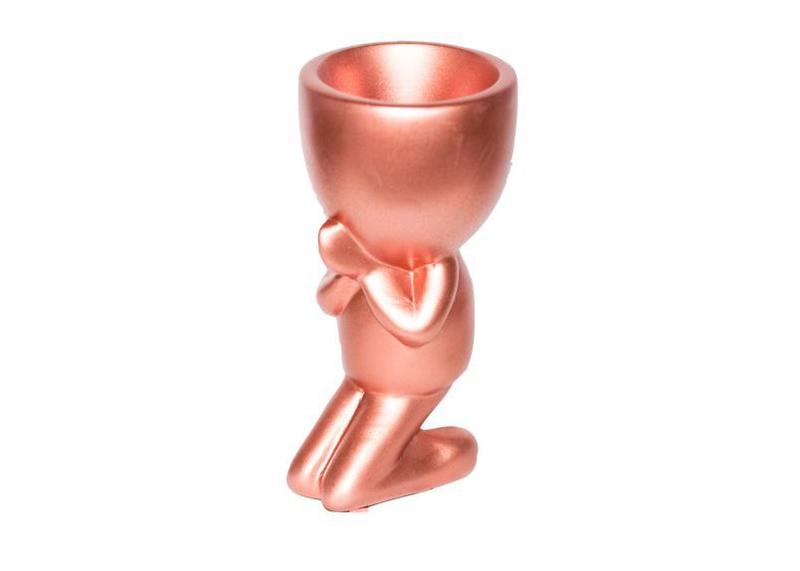 Imagem de Cachepot Vaso Robert bronze 6158