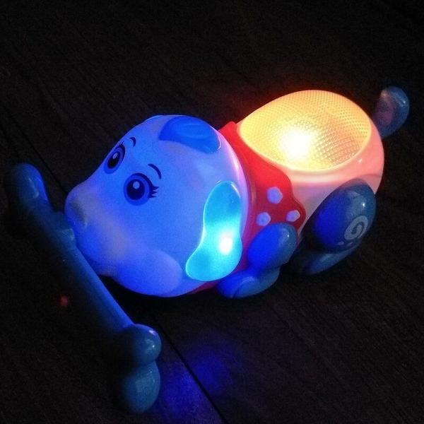 Imagem de Cachorrinho Brinquedo Que Gira 360 Graus Anda Com Luz E Som.