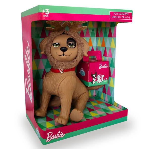 Imagem de Cachorro Cachorrinho Barbie Pet Rookie Natal C Roupinha Alce