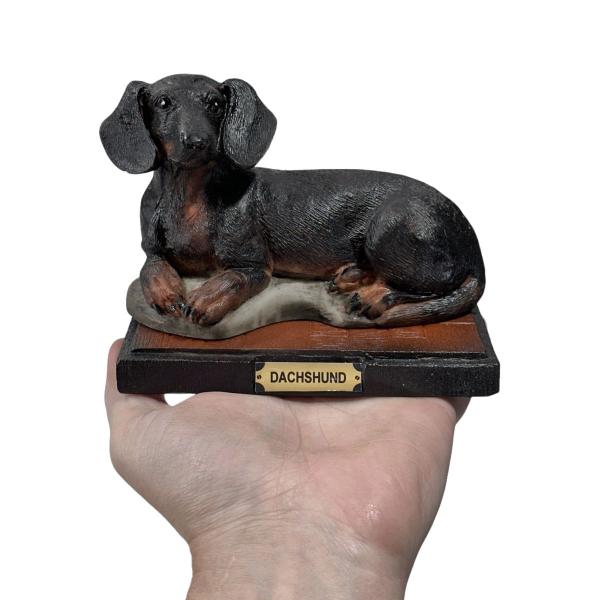 Imagem de Cachorro Cão Escultura Estatueta Enfeite Resina Várias Raças