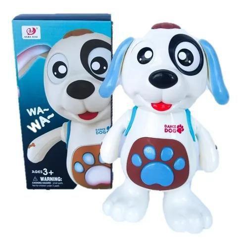 Cachorro Dança Musical Menino Brinquedo Robô Som Luz Azul - DBRINQ Imagem de Cachorro Dança Musical Menino Brinquedo Robô Som Luz Azul