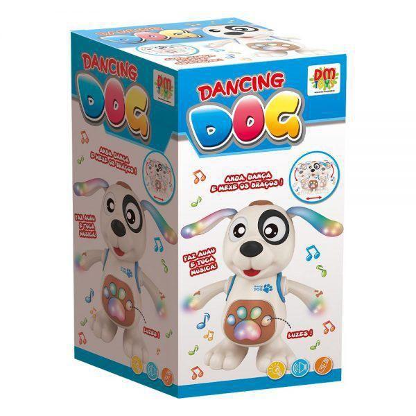 Cachorro Dançante Musical Meche As Orelhas E Braços Dm Toys Imagem de Cachorro Dançante Musical Meche As Orelhas E Braços Dm Toys