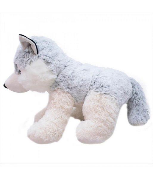 Imagem de Cachorro Husky Sentado 29cm - Pelúcia