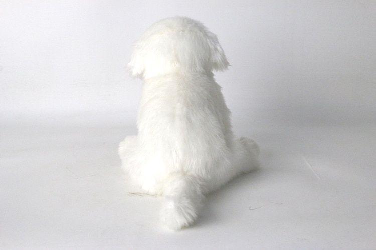 Imagem de Cachorro maltês de pelúcia Wokex Bichon Frise Puppy