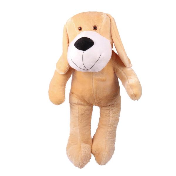 Imagem de Cachorro Pelúcia Gigante 90 Cm Dog Puppy Antialérgico Doce de leite