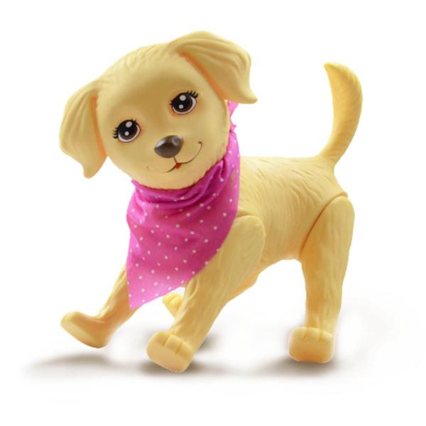 Imagem de Cachorro Pet Da Barbie Veterinária Pupee Licenciada Mattel Cachorrinho Articulado  Com Estetoscópio E Acessórios