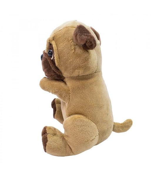 Imagem de Cachorro Pug de Pelúcia 18cm Fofo e Encantador