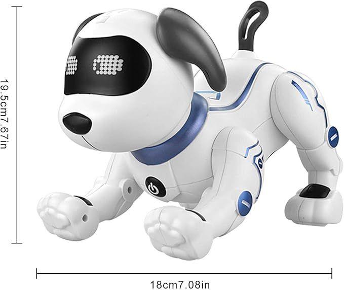 Imagem de Cachorro Robô Brinquedo de Criança Dog Stunt Toy, Controle Remoto, Controle de Voz, Programável, Touch Sense, Música, Dança, K21