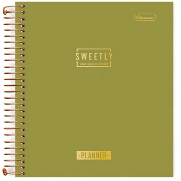 Imagem de Cad esc  01x1 materia  c planner sweetly   cadersil   734002