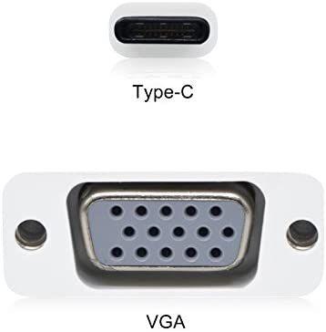 Imagem de Cadaptador USB-C para VGA USB 3.1 Tipo C USB-C para fêmea VGA