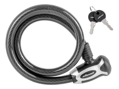 Cadeado Bike Aço Reforçado Elleven Com Chave 80cm X 15mm F109 Imagem de Cadeado Bike Aço Reforçado Elleven Com Chave 80cm X 15mm F109