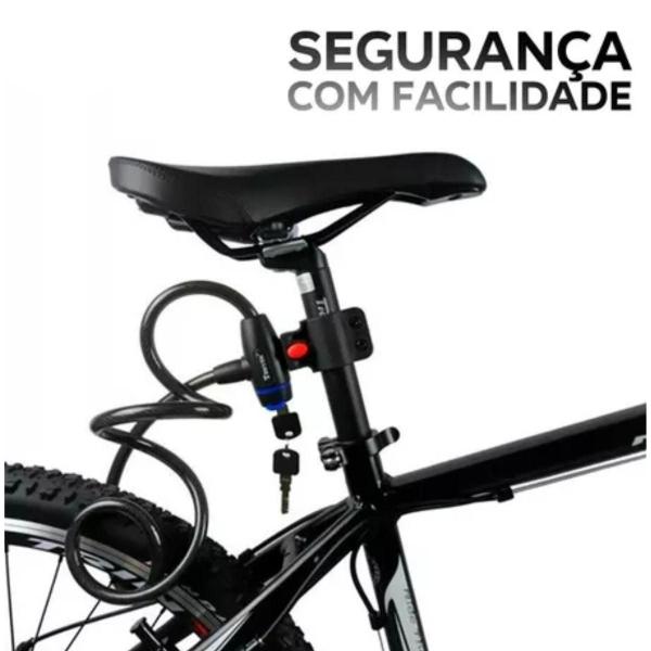 Imagem de Cadeado De Cabo Para Bike